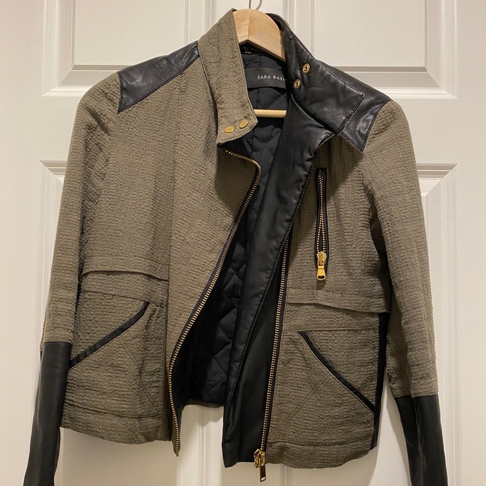 Zara army style jacket